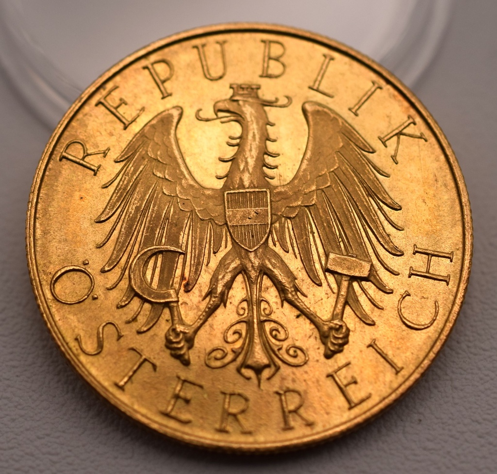 Goldmünze 25 Schilling 1926 Österreich