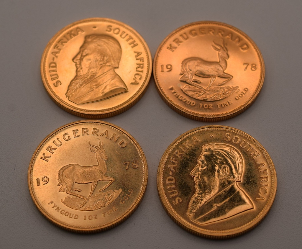 Goldmünze Krügerrand 1 Unze 1978 Bullion Anlage Investment (Kopie)