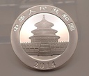 China Panda 1 oz 2014 Silbermünze