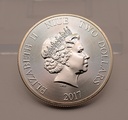 Großer Panda 1 oz Niue 2 Dollar 2017 Silbermünze