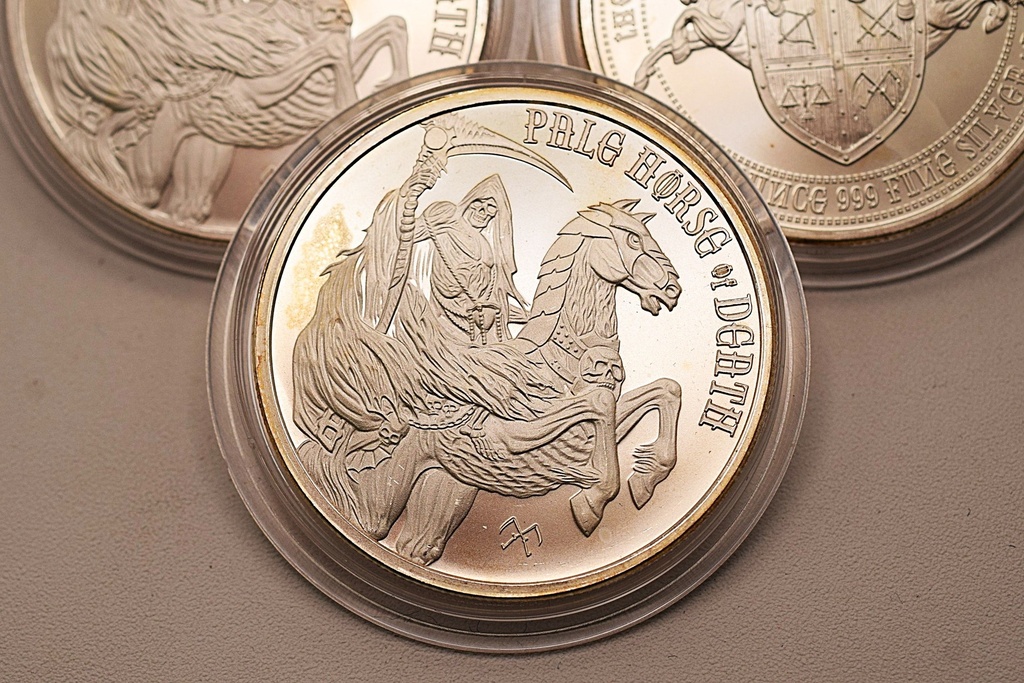 USA Apocalypse Pale Horse of Death 1 oz Silber 31,1 g