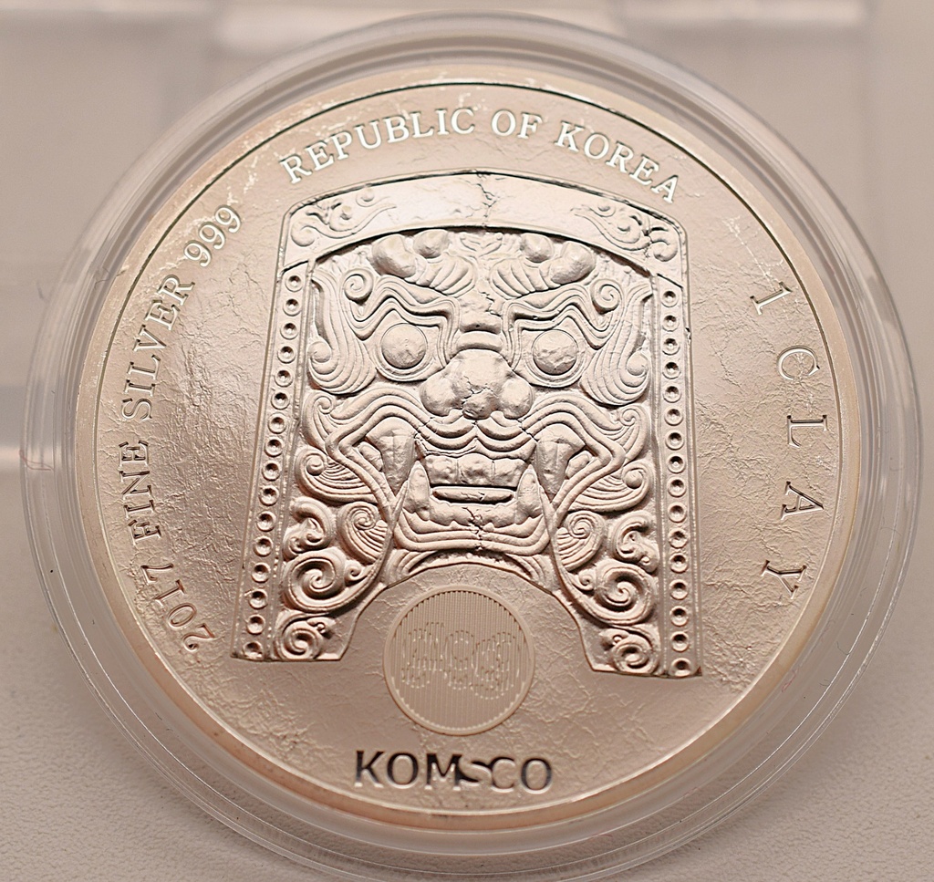 Zi:Sin Gallus Südkorea Silber 1 oz 2017 Silber 999