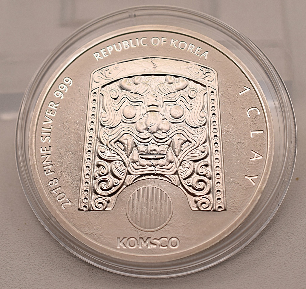 Chiwoo Cheonwang Südkorea Silber 1 oz 2018 Silber 999