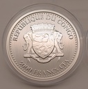 Congo Silverback Gorilla 1 oz 2017 Silbermünze