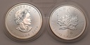 Maple Leaf 1 Unze 2016 Silbermünze Kanada Investment / Anlage