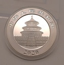 China Panda 30 g 2020 Silbermünze