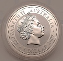 Australien Lunar II 1 Unze 2009 Ochse Silbermünze 999 Feinsilber