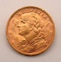 Goldmünze Vreneli 20 Franken 1922 B Sammler Investment Anlage (Kopie)
