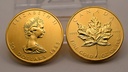 Goldmünze 1 Unze 1979-1989 Maple Leaf 50 Dollars Kanada Bullion Investment Anlage