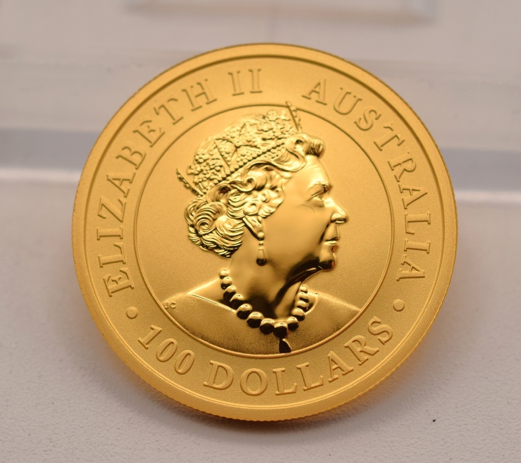 Goldmünze 1 Unze 2022 Nugget Känguru Elisabeth II