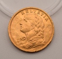 Goldmünze Vreneli 20 Franken 1898