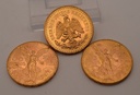 Goldmünze 50 Pesos 1947 Centenario Mexiko 37,5 g Feingold