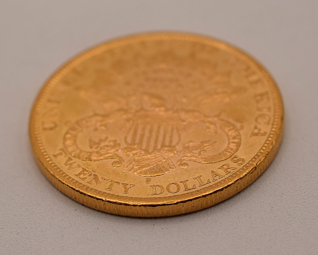 Goldmünze 1894 Double Eagle Liberty Head 20 Dollars USA Investment Anlage