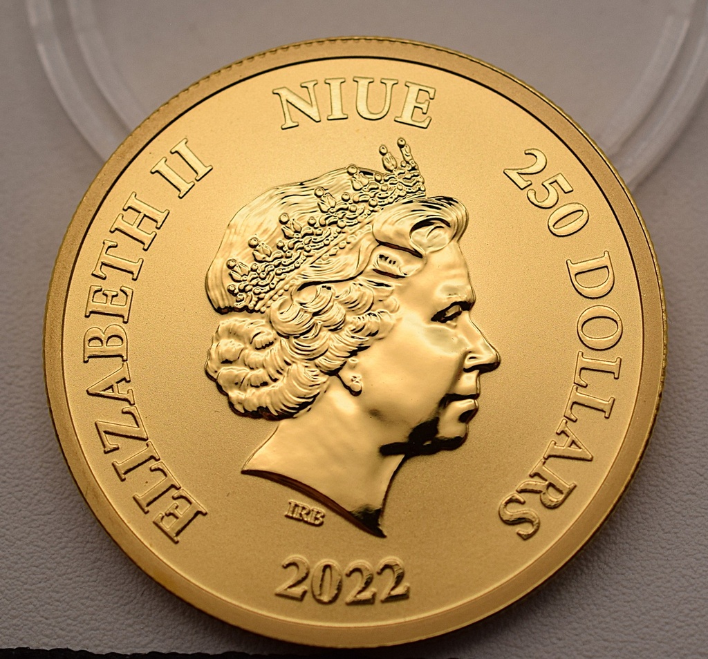 Goldmünze 1 Unze 2022 Fluch der Karibik "Silent Mary" Auflage 250 Stück
