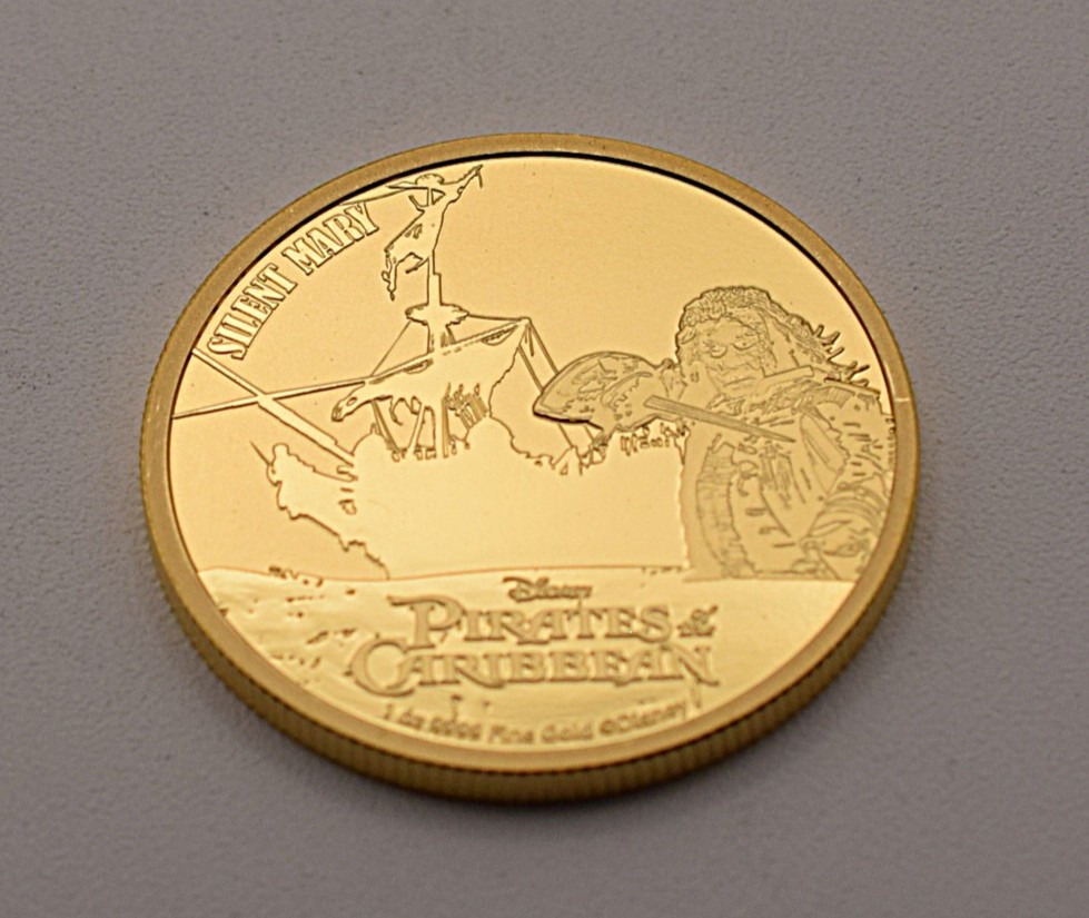 Goldmünze 1 Unze 2022 Fluch der Karibik "Silent Mary" Auflage 250 Stück