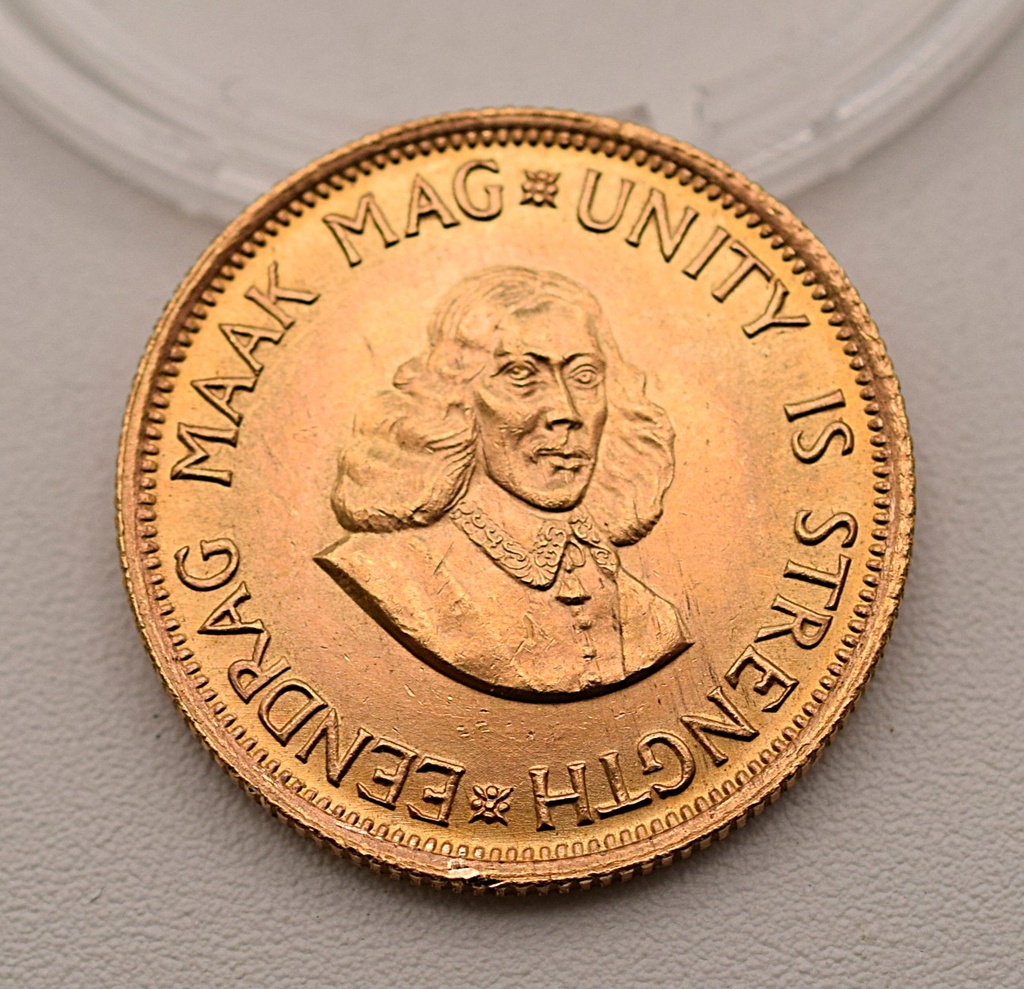 Goldmünze 2 Rand 1968 Südafrika