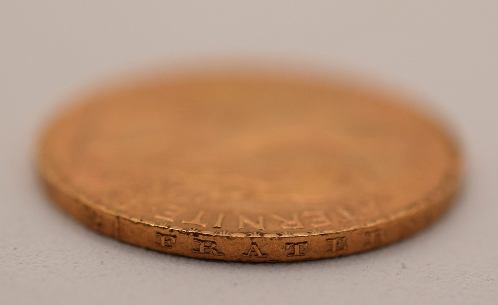 Goldmünze 20 Francs 1913 Marianne / Gallische Hahn (Le Coq)