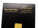 Goldbarren 2,5 g Neuware Heimerle & Meule Feingehalt 999,9 geprägt