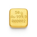 Goldbarren 50 g C.Hafner Feingoldbarren gegossen