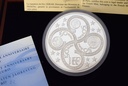 Silbermünze 1 kg / 1000 g Frankreich 50 Euro 2003 1. Jahrestag - Euro-Einführung limitiert
