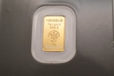 Goldbarren 1 g Heraeus Feingehalt 999,9 geprägt, im Blister eingeschweißt