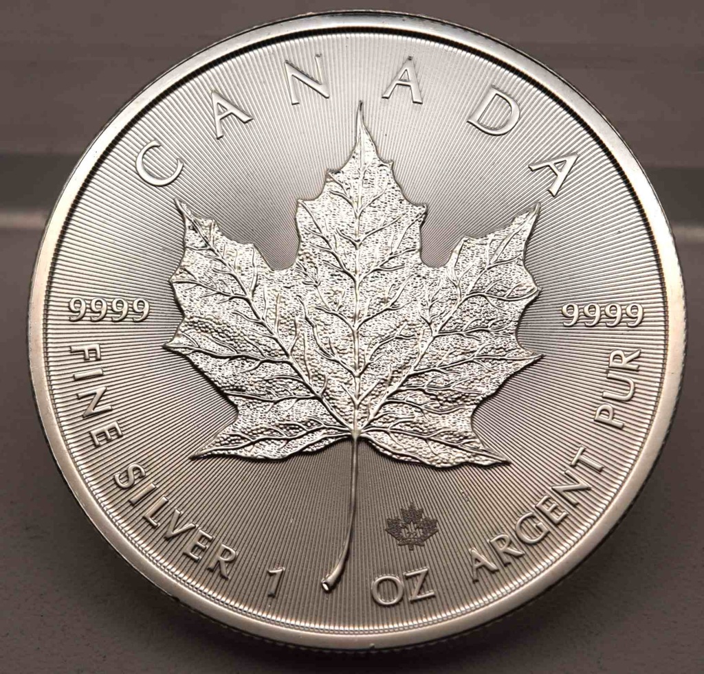 Maple Leaf 2x Tube je 25 Stück 1 oz 2021 Silbermünze Kanada Investment Anlage