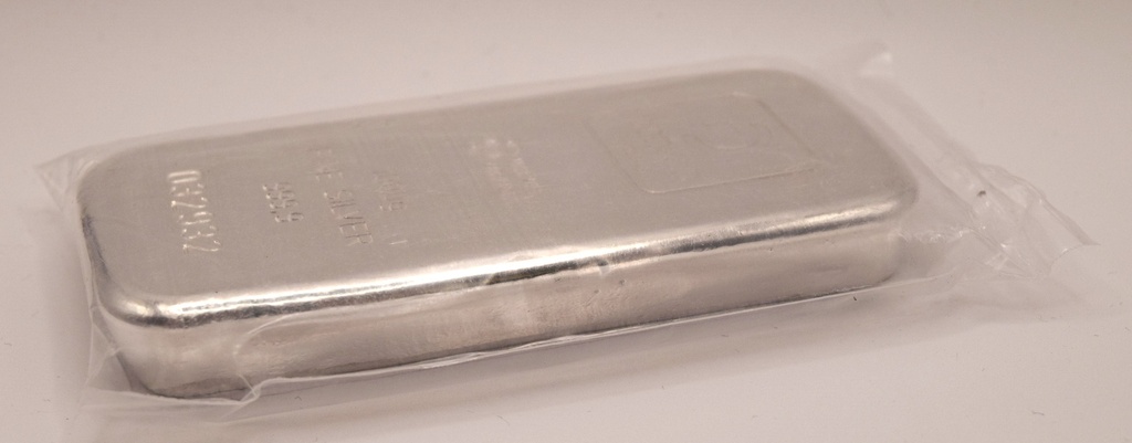 Silberbarren 1000 g / 1 kg Doduco gegossen – Neuware – Anlagebarren - Investment