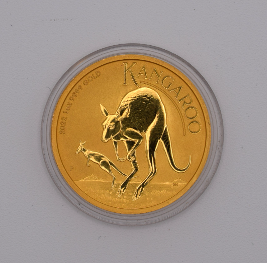 Goldmünze 1 Unze Kangaroo / Känguru 2022 Bullionmünze Anlagemünze