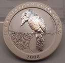 Kookaburra 1 oz 2008 Silbermünze Australien