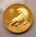 Goldmünze Australien 1/2 oz 2022 Lunar III Tiger
