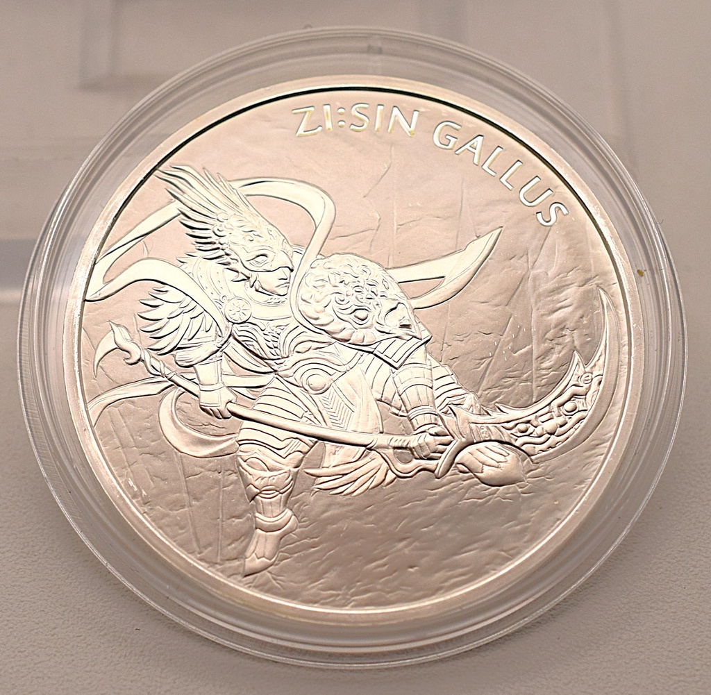 Zi:Sin Gallus Südkorea Silber 1 oz 2017 Silber 999