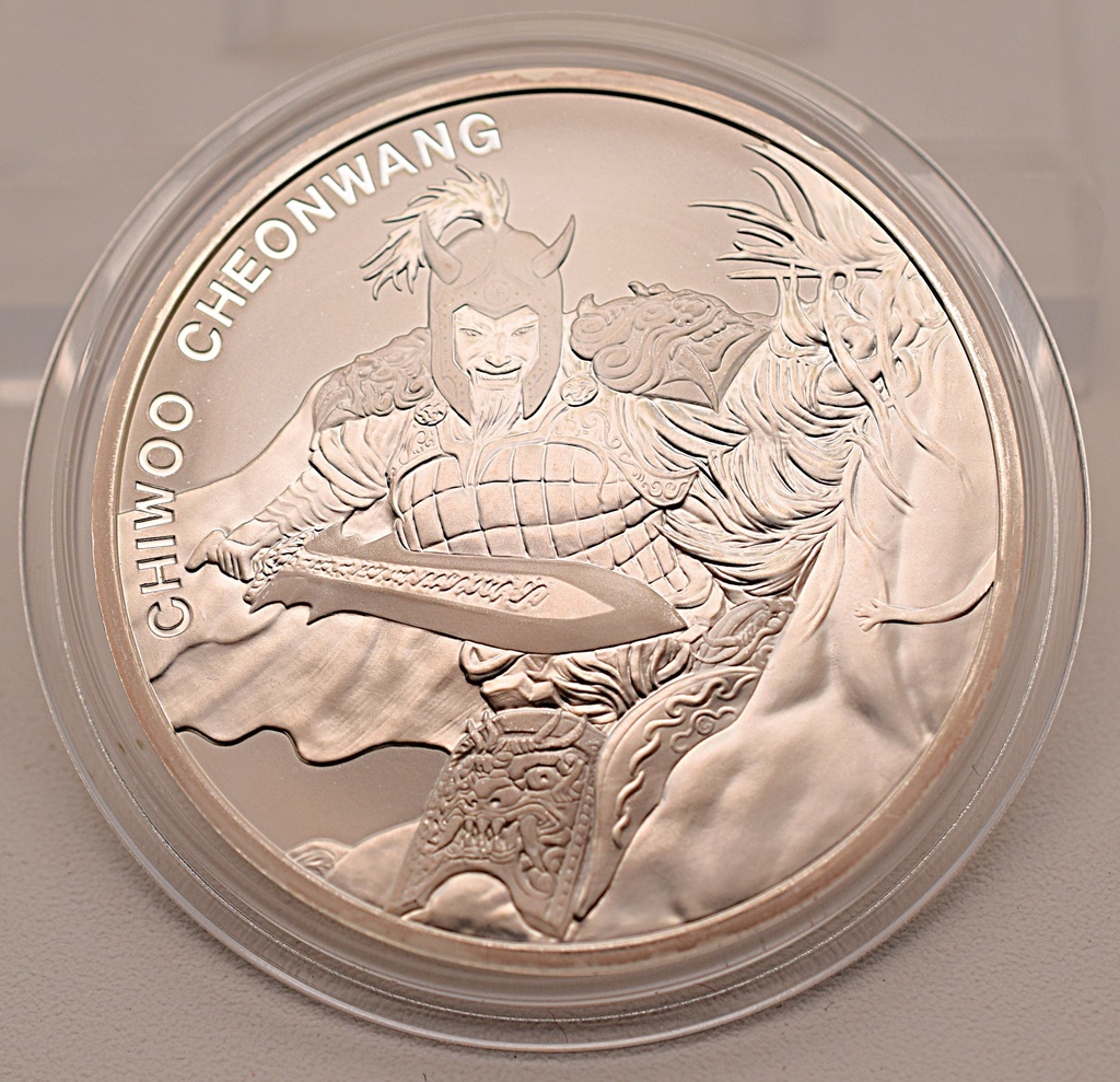 Chiwoo Cheonwang Südkorea Silber 1 oz 2018 Silber 999