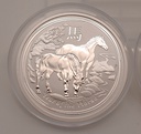 Australien Lunar II 1/2 Unze 2014 Silbermünze 999 Feinsilber