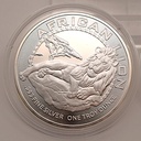 Afrikanischer Löwe 1 oz Niue 2 Dollar 2017 Silbermünze Neuseeland Elisabeth II. African Lion