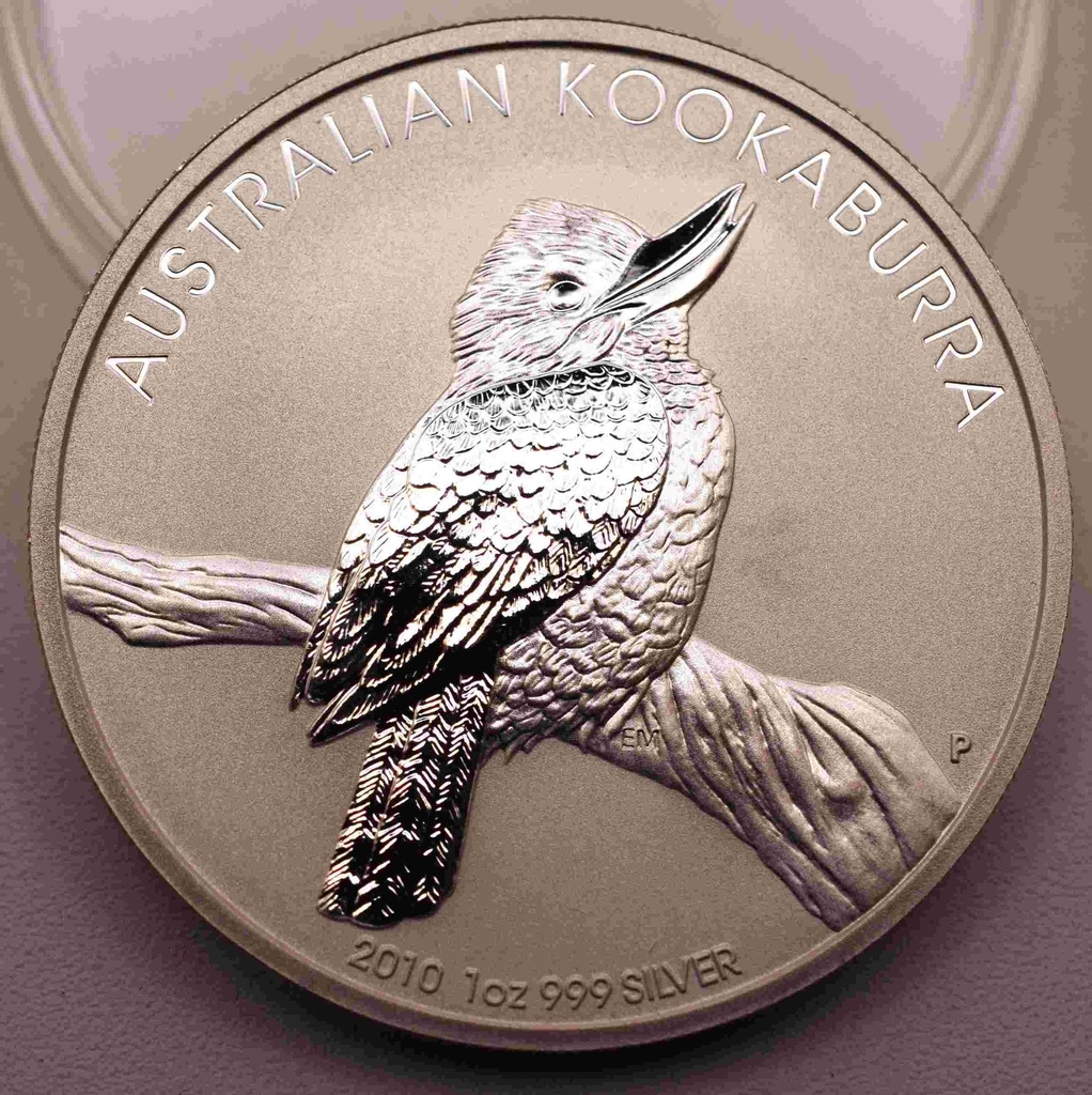 Kookaburra 1 oz 2010 Silbermünze Australien