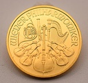 Goldmünze 1/4 Unze Wiener Philharmoniker 25 Euro 2021 Sammler Investment Bullion Anlage