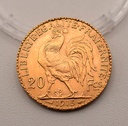Goldmünze 20 Francs 1913 Marianne / Gallische Hahn (Le Coq)
