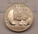 China Panda 1 oz 2011 Silbermünze 1 Unze 999 Silber