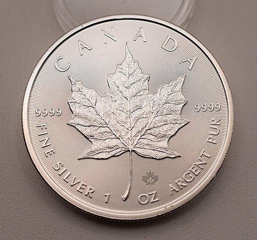 [[2482.1]] Maple Leaf 1 Unze 2019 Silbermünze Kanada Investment / Anlage