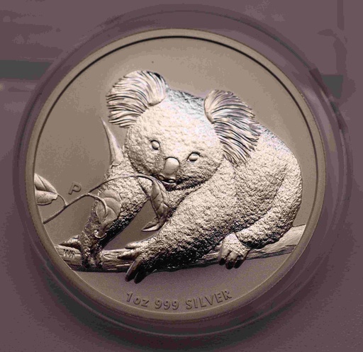 [1196.1.2] Koala 1 oz 2010 Silbermünze Australien