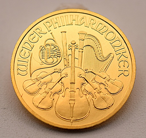 [[2310.1.4]] Goldmünze 1/4 Unze Wiener Philharmoniker 25 Euro 2021 Sammler Investment Bullion Anlage