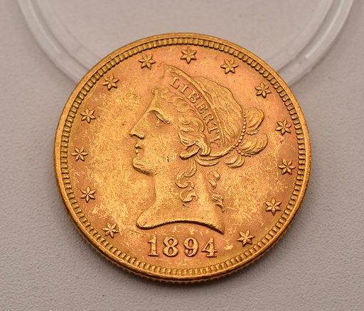 [[2428.1.2]] Goldmünze 1894 Liberty Head 10 Dollars USA Double Eagle Investment Anlage